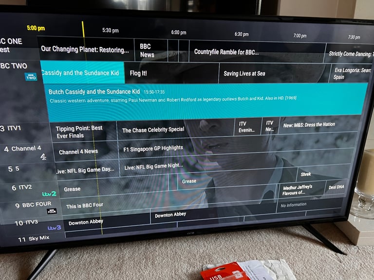 Cello 43” super fast Android 7 Smart TV with inbuilt DVD player