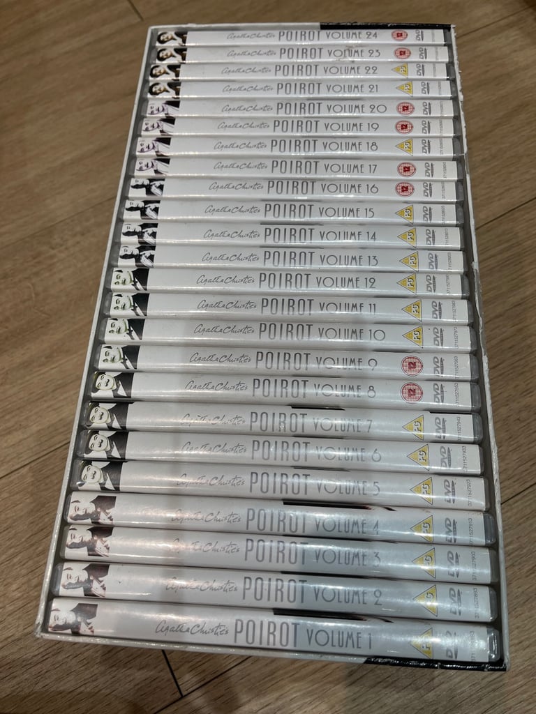 image for Agatha Christie’s Poirot complete collection dvd box set