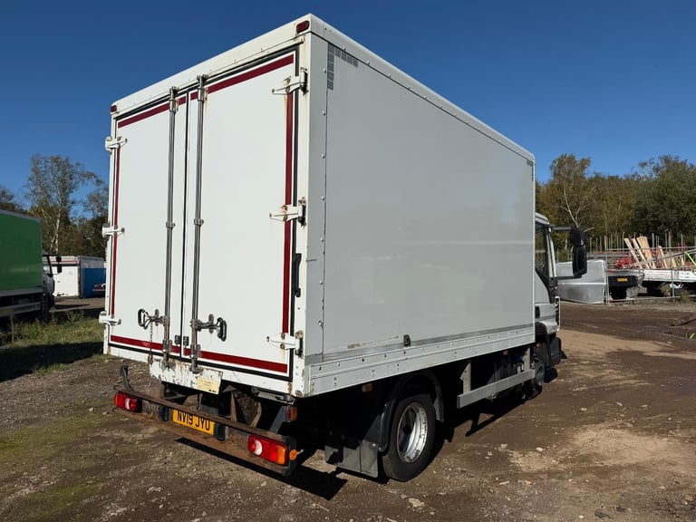 Iveco Eurocargo 75-160 2019 EURO 6 7.5 ton short wheel base box truck auto 