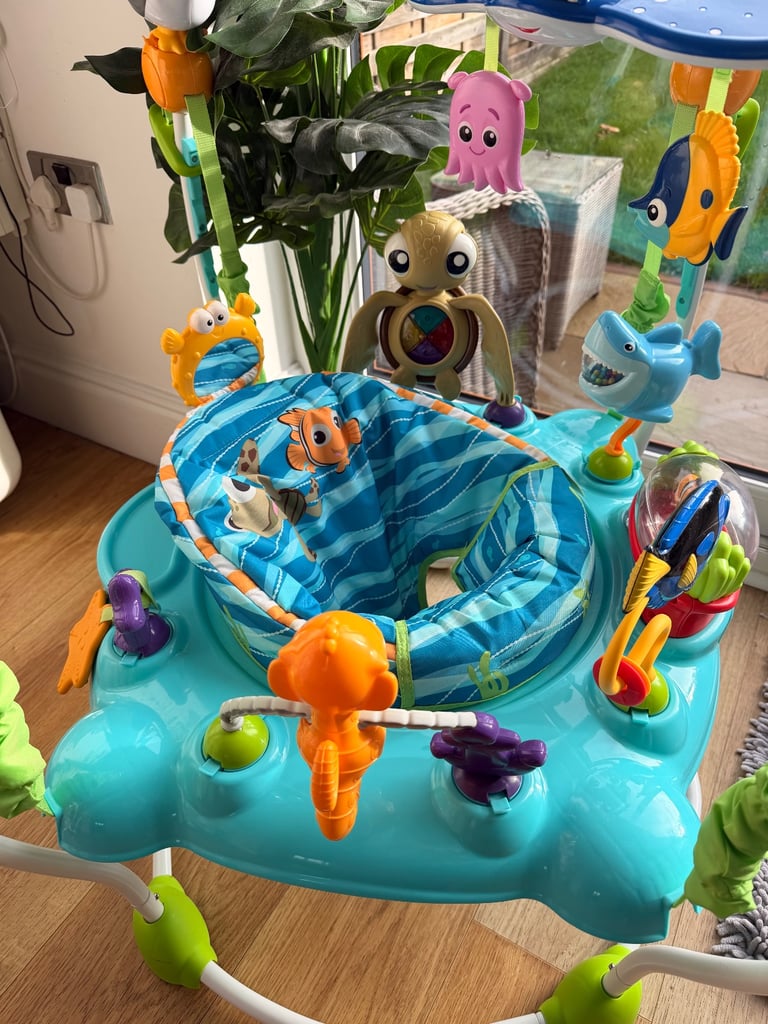 Bright starts Disney baby finding nemo sea of activities jumper Disney baby