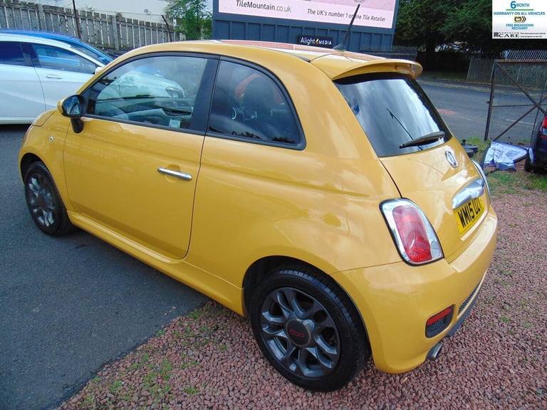 FIAT 500 1.2 500 1.2 69hp S * ONLY 34013 MILES * 8 SERVICE STAMPS * MOT AUGUST