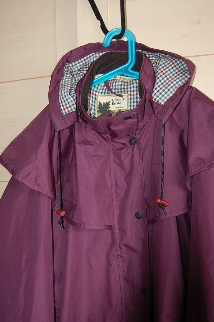 Ladies Country estate Windsor size 16 Coat - Purple 