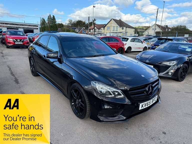 2015 Mercedes-Benz E-Class BLUETEC AMG NIGHT EDITION PREMIUM Saloon Diesel Automatic