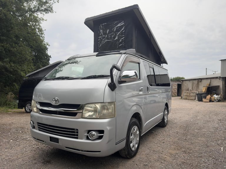 image for 2007 Toyota Hiace REGIUSACE POP TOP 4 BERTH NEW FULL CAMPER CONVERSION AUTO