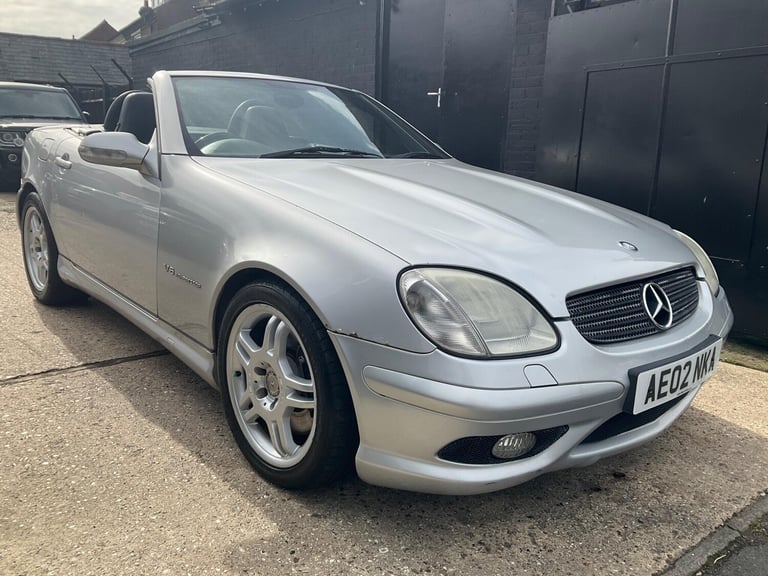 2002 Mercedes-Benz SLK 3.2 SLK32 AMG 2dr CONVERTIBLE Petrol Automatic