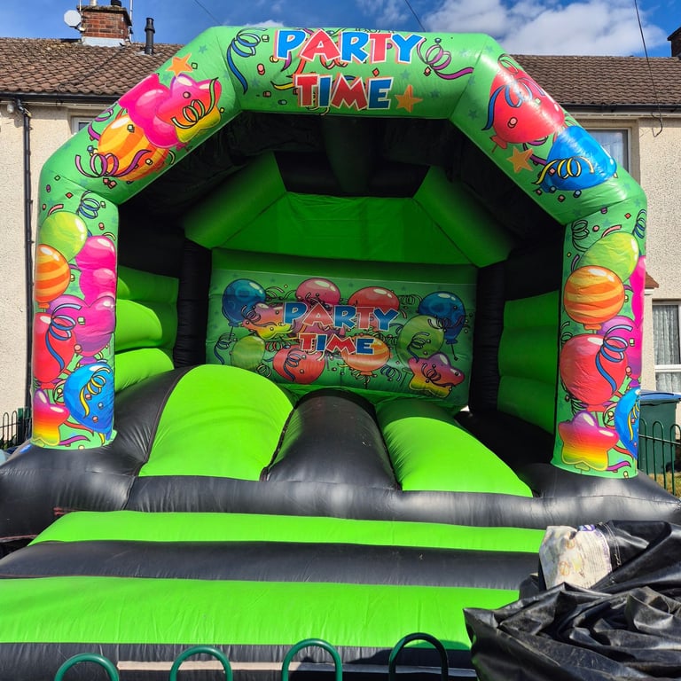 image for *15ft x 15ft Adult Party time Bouncy castle + Delivery. 