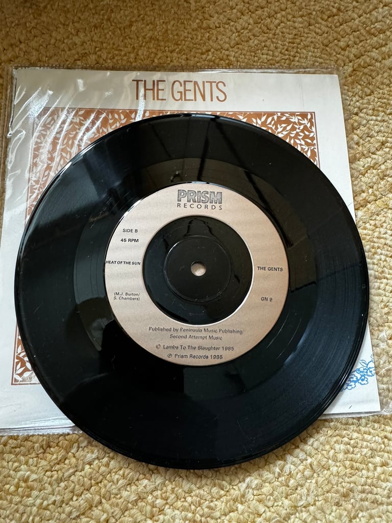 The Gents- Stay With Me 7” Single Original Vinyl Record Mod Revival 