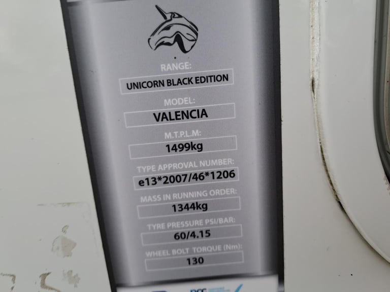 2021 Bailey Unicorn Valencia Black Edition