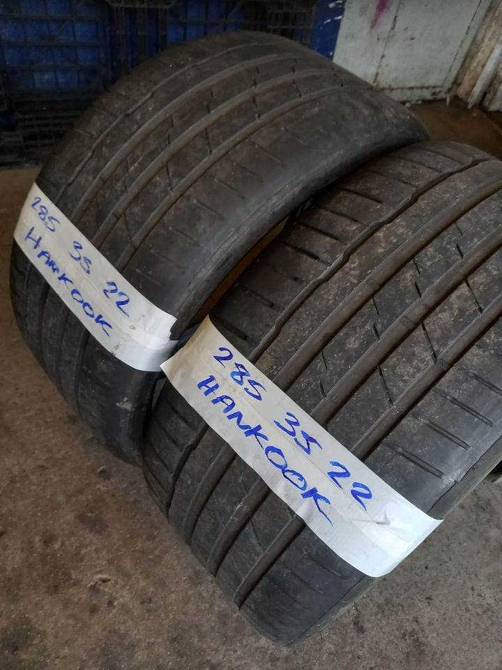 285 30 22 hankook Matching pair Only £150 fitted and balanced open 7 days a week