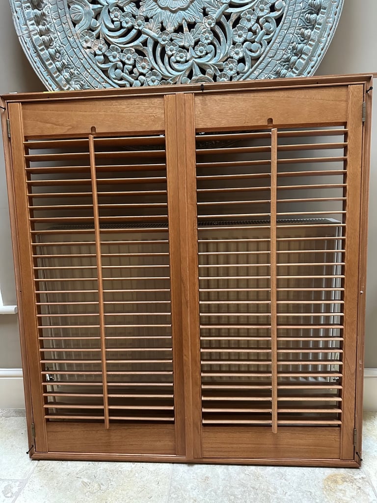Wooden shutters in excellent condition 
