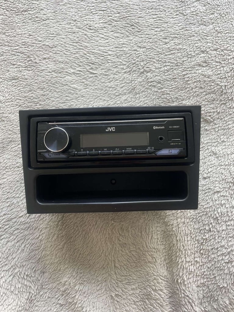 JVC KD-X382BT Car Stereo Radio with Chassis / Car Facia