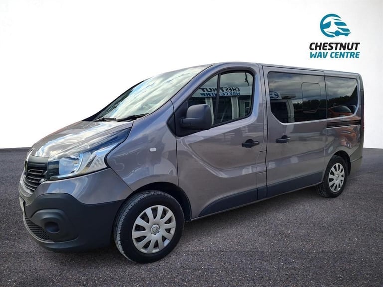 Renault Trafic WAV Wheelchair Access 5 Seats SWB L1H1 22K Flat Floor 2019 No VAT