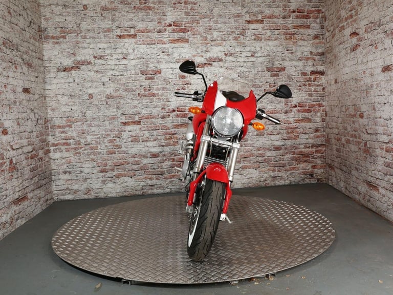 DUCATI MONSTER 1000 S2R 2006 Petrol Manual in Red
