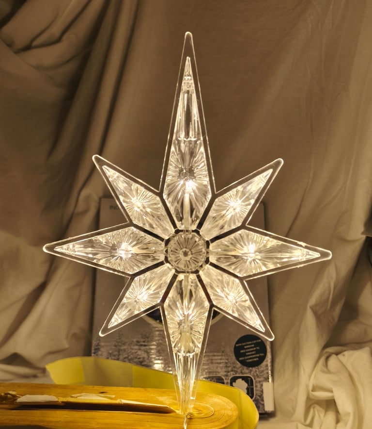 11 inches window hanging star 