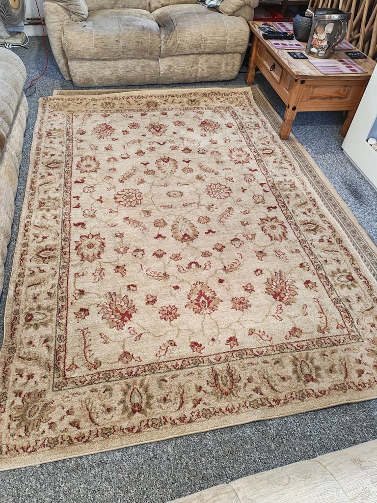 image for WINDSOR CREAM TURKISH RUG 