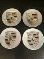 Porsche wheel Centre cap badges 