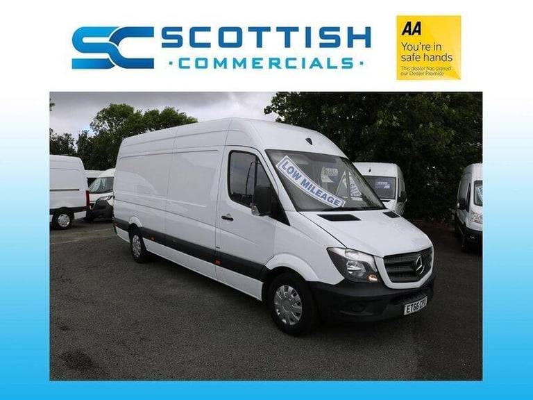 (66) MERCEDES SPRINTER LWB *NO VAT* LOW MILES SUPERB CONDITION YEARS MOT crafter