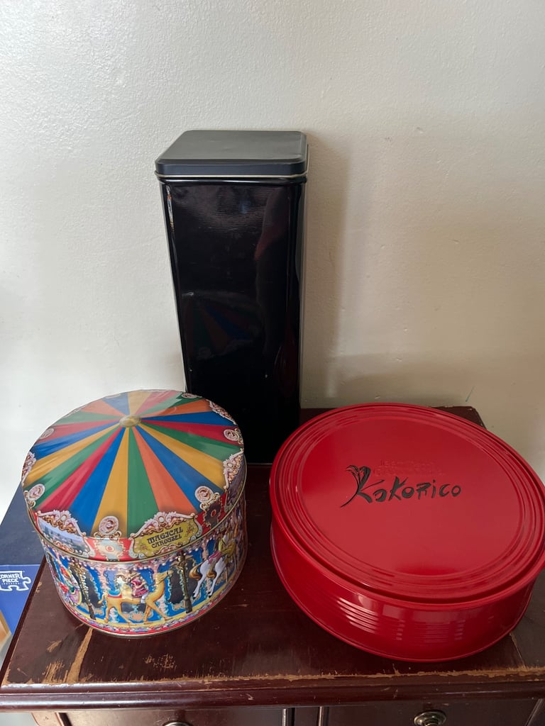 Empty tins