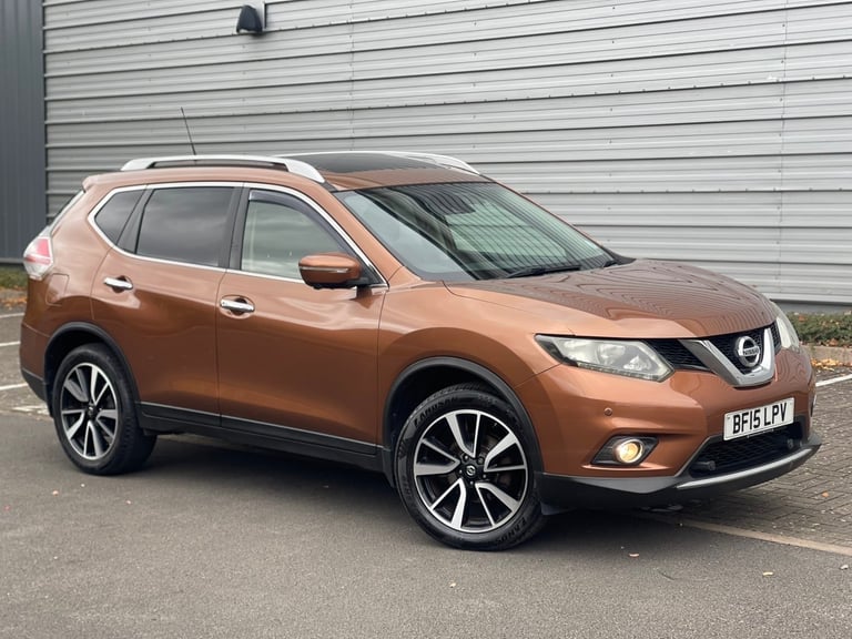 2015 NISSAN X-TRAIL N-TEC 1.6DCI CVT 130BHP 2WD XTRONIC AUTOMATIC ORANGE SUV 5DR
