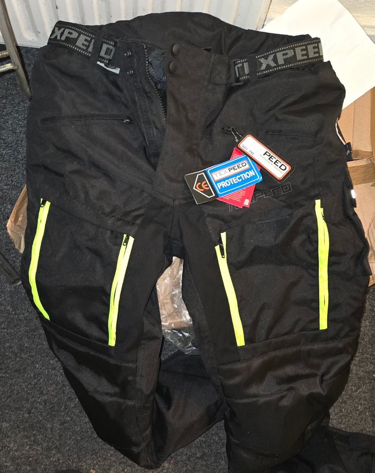Texpeed Mens Motorcycle Trousers XXL