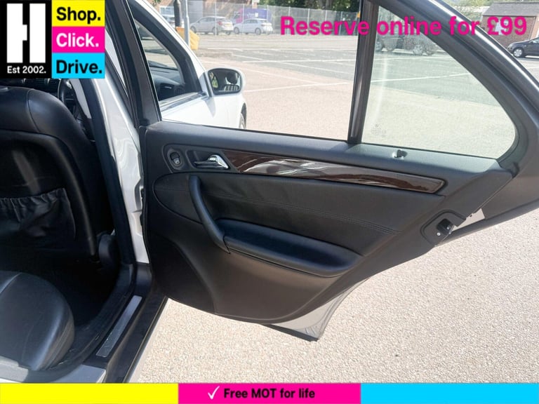  Mercedes-Benz C Class 1.8 C200 Kompressor Elegance SE 4dr Petrol Automatic