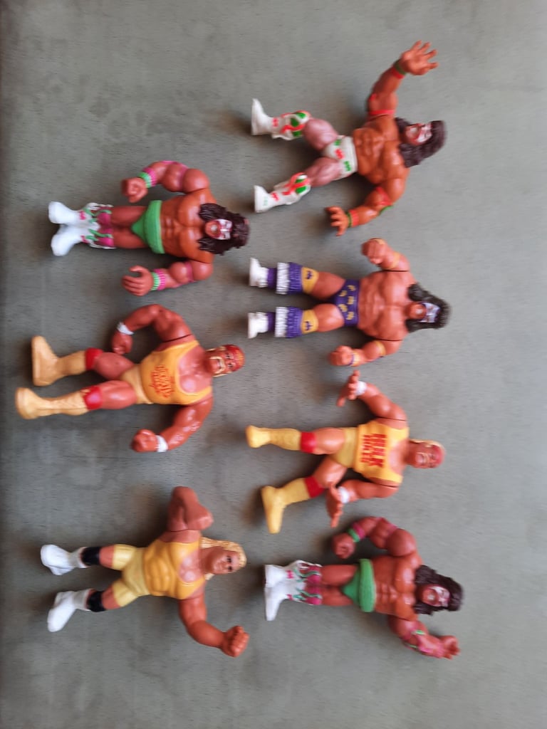 image for Wwf wrestling figures
