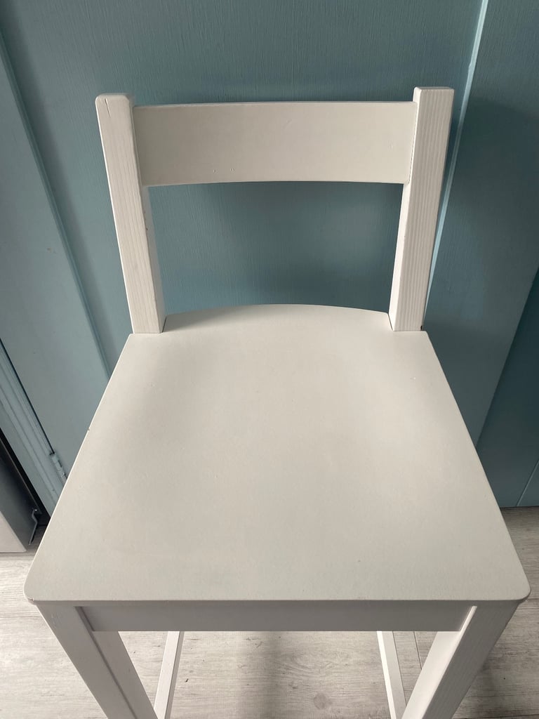 IKEA Nordviken White Bar Stool High Chair