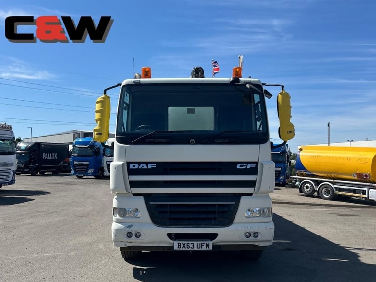 2013 (63) DAF FAX CF 85.360 8x2 Whale VacuumTanker