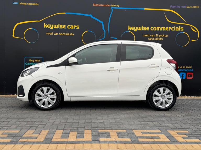2018 Peugeot 108 1.0 Active 2 Tronic Euro 6 5dr HATCHBACK Petrol Automatic