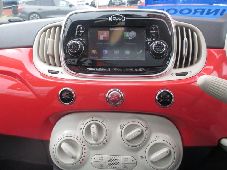 2016 Fiat 500 0.9 TwinAir Lounge Euro 6 (s/s) 3dr HATCHBACK Petrol Manual