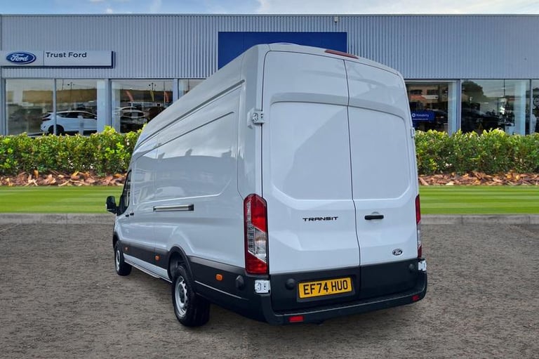 2024 Ford Transit 350 Leader L4 H3 ELWB High Roof RWD 2.0 EcoBlue 130ps, PLY LINED, STEEL SPA Pan...