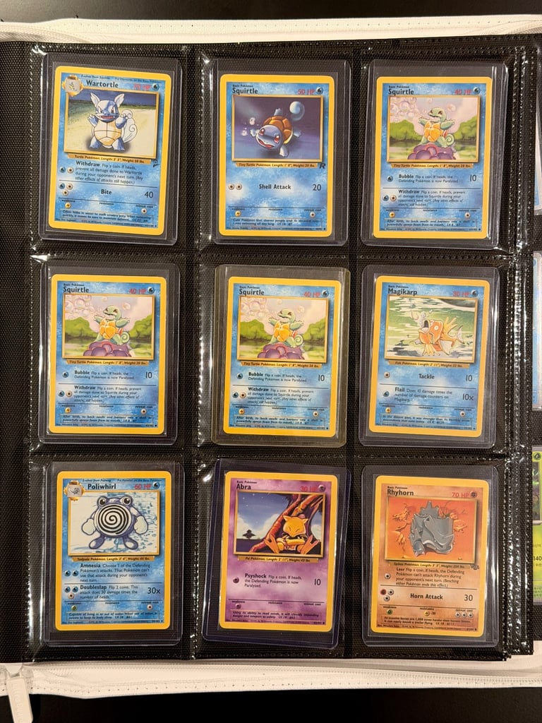 252 Pokémon Cards Binder NM – WOTC to Modern, Sealed, Promo EX/SIR Collection - EBAY LISTING