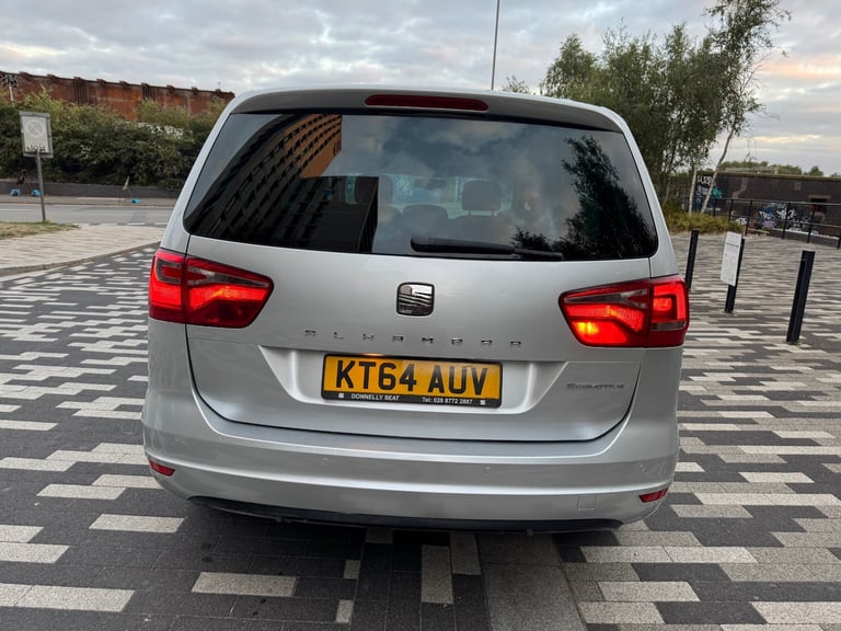 2015 SEAT ALHAMBRA SE 2.0 TDI CR 6 SPEED MANUAL 7 SEATER 5DR SILVER 