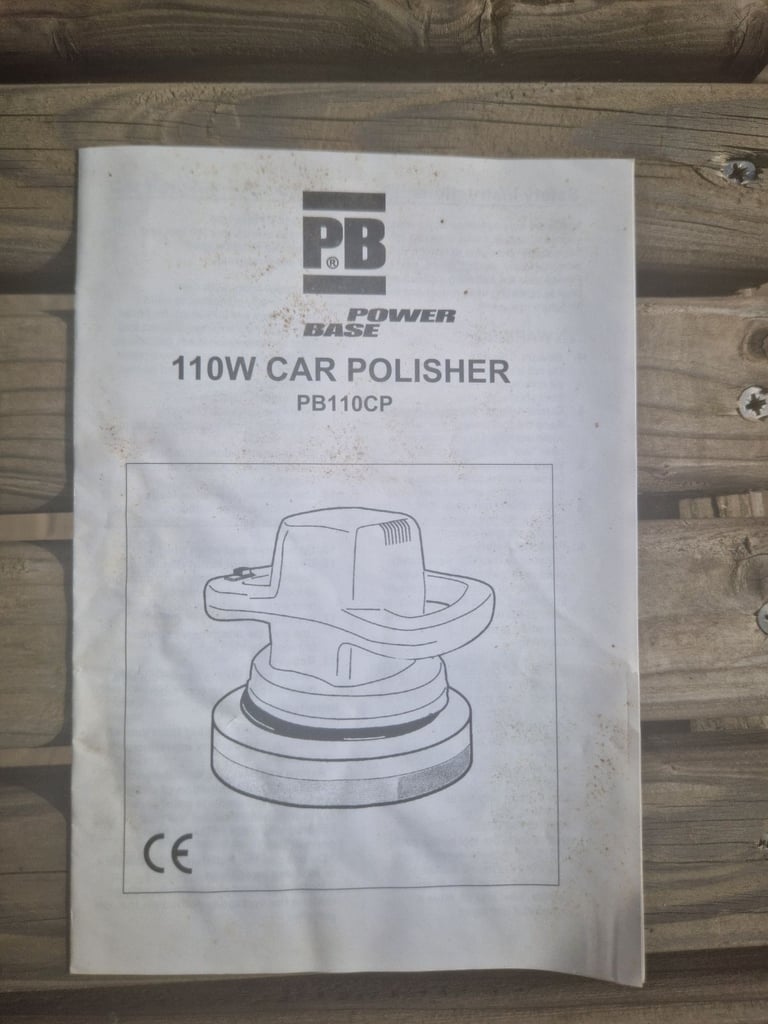 Power Base Car Polisher PB110CP