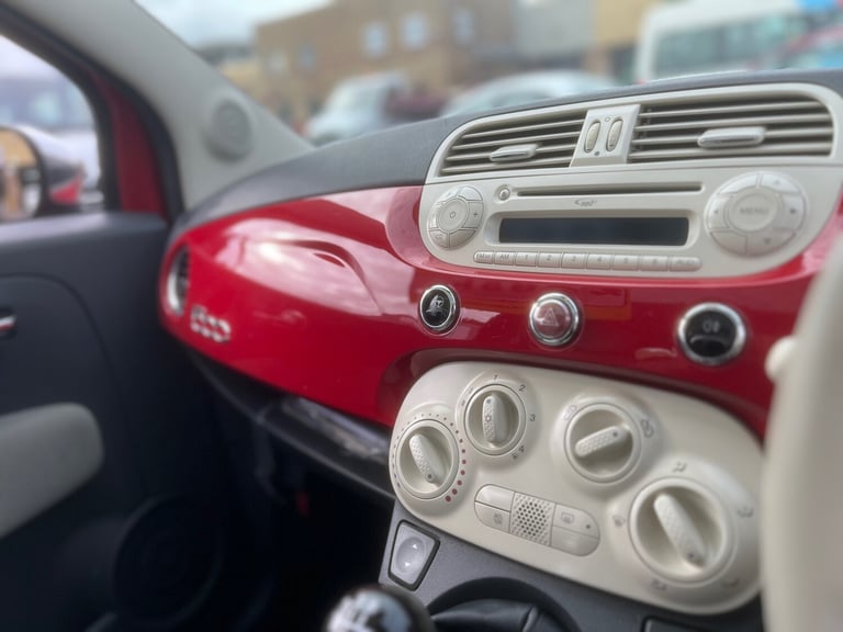 2012 Fiat 500 1.2 Lounge 3dr [Start Stop] HATCHBACK Petrol Manual