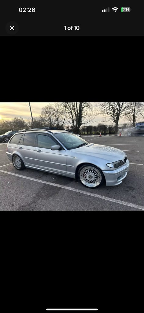 2002 BMW 3 Series 330d SE 4dr modified lowered  SALOON Diesel Manual