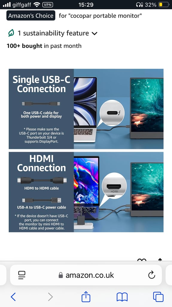 Unopened monitor, seals are still on box 