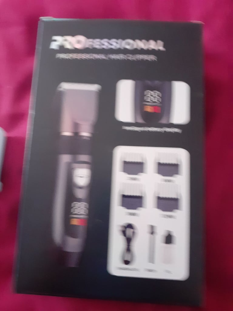 Hair clipper with accessories 