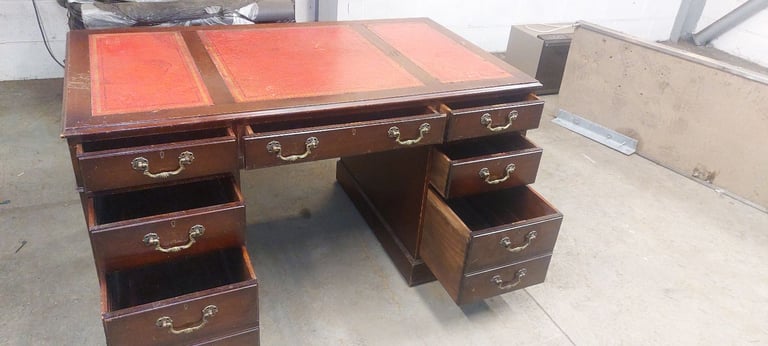 Antique - Captains Style Office Desk