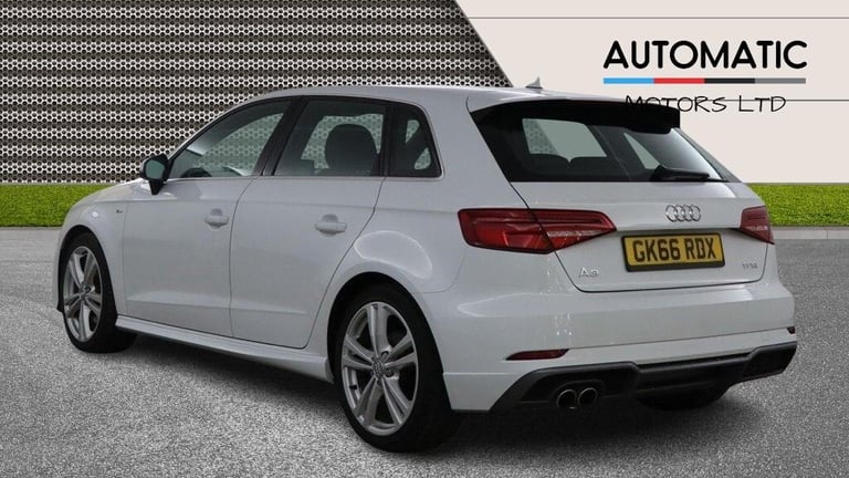 2016 Audi A3 2.0 TFSI S line Sportback 5dr Petrol S Tronic Euro 6 (s/s) (190 ps)