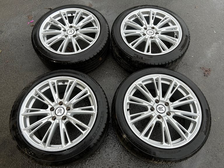Vw caddy passat 18inch alloy wheels 5x112