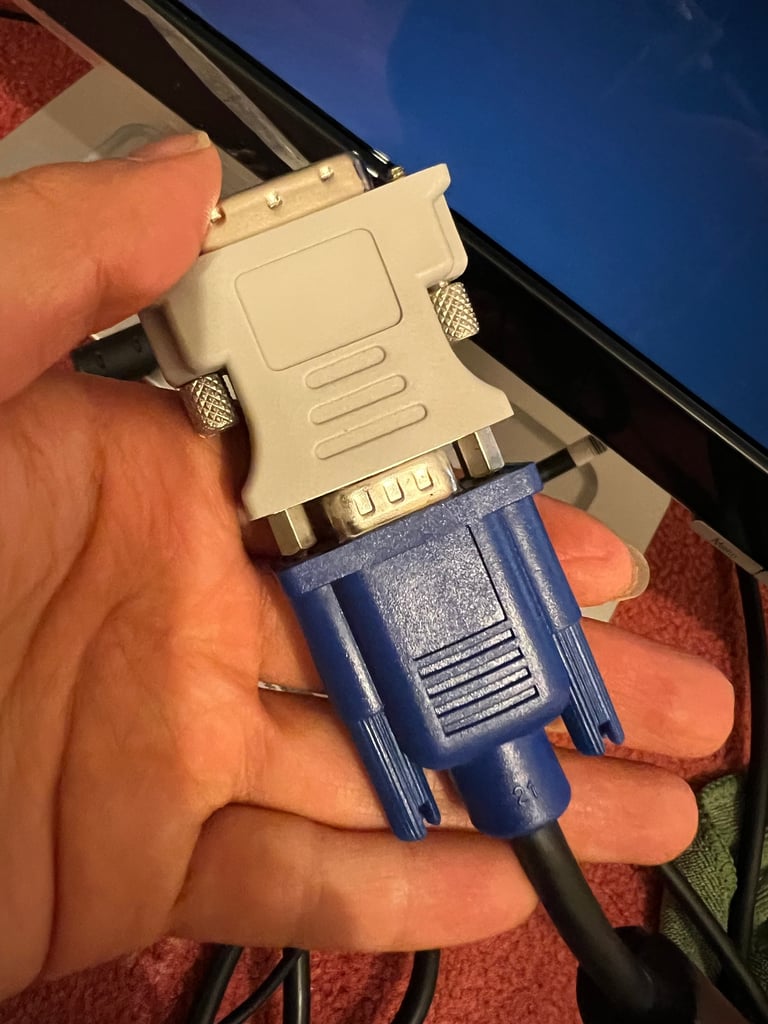 Free Hp PC monitor Old model 