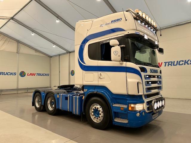 Scania R580 6x2 10 Tyre Rear Lift Tractor Unit PTO