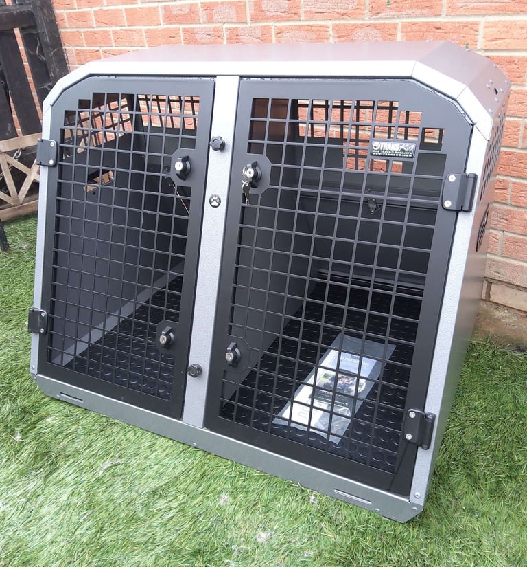 Trans K9 ( B27 ) Transport double dog cage (Lockable & Crash Tested) TransK9
