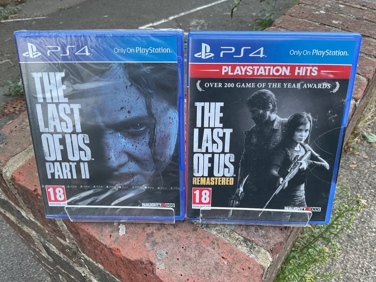 image for PS4 THE LAST OF US PART II & PS4 THE LAST OF US REMASTERED - NEW | SEALED