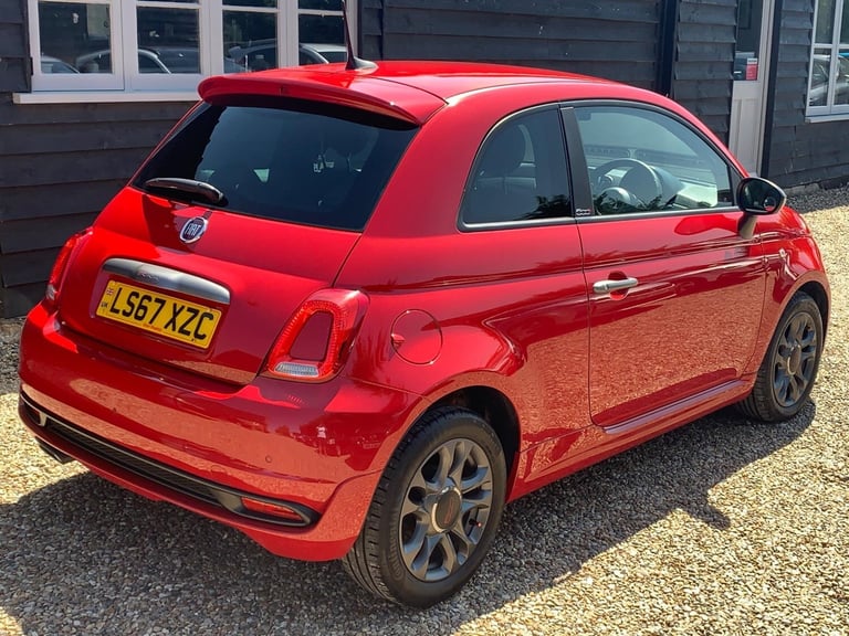 2017 Fiat 500 1.2 S Euro 6 (s/s) 3dr HATCHBACK Petrol Manual