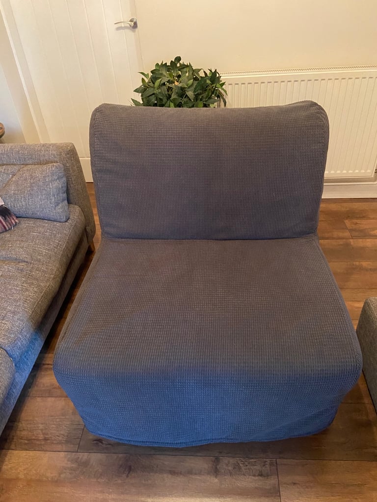IKEA Lycksele futon style chair bed , dark grey 