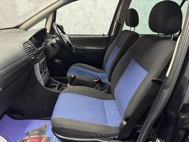 2004 Vauxhall Zafira 1.6i 16v Energy 5dr MPV Petrol Manual