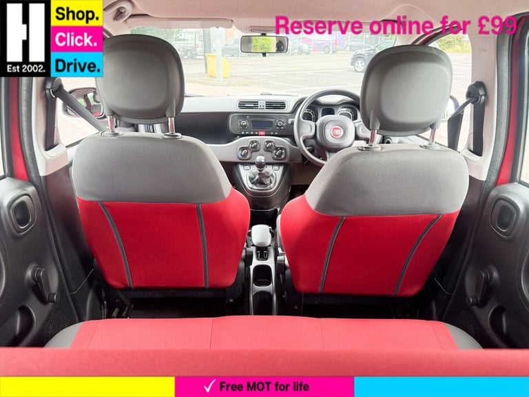 2014 Fiat Panda 1.2 Pop Euro 6 5dr HATCHBACK Petrol Manual