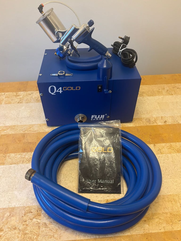 Fuji Spray Q4 Gold HVLP Turbine System – Barely Used – Complete Kit